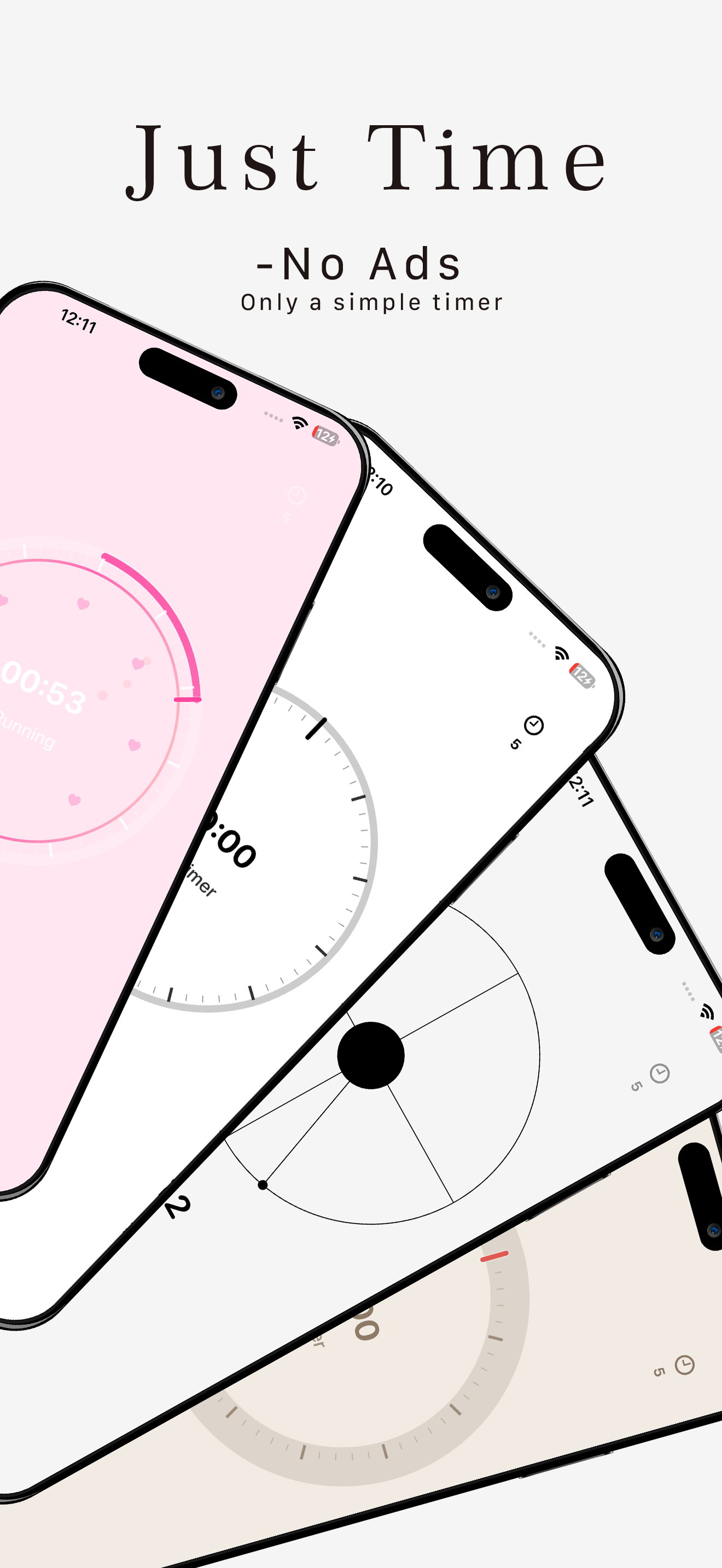 Timer - Simple Metallic Style